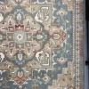 سجاد اريا بوهيمي تركي 9987A اخضر بيج مقاس 150*220 سم سجادة مجالس مودرن