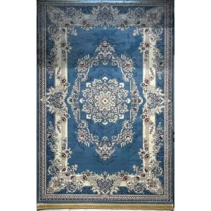 Turkish carpet HARIR N232A blue size 80*150