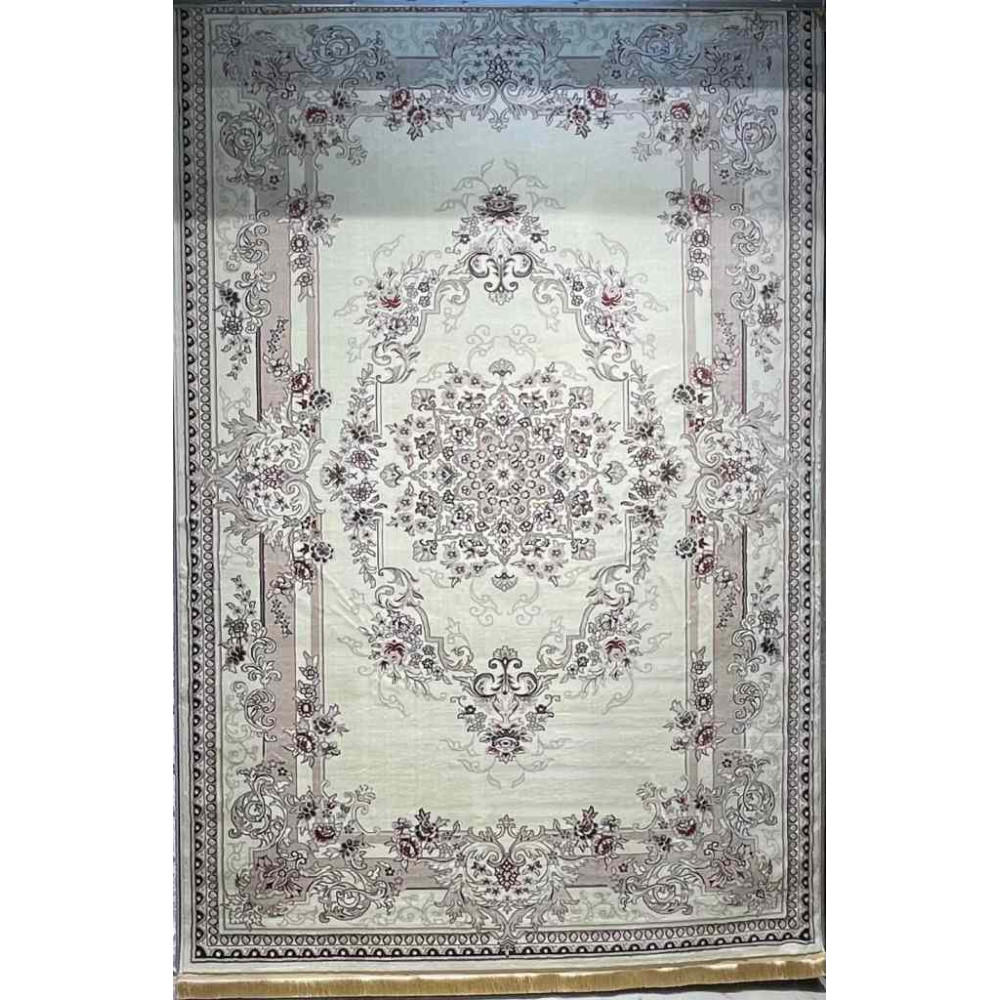 سجاد تركي حرير N232A كريم مقاس 400*600