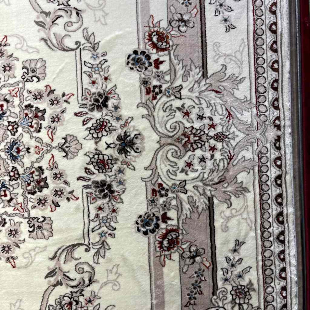 سجاد تركي حرير N232A كريم مقاس 400*600