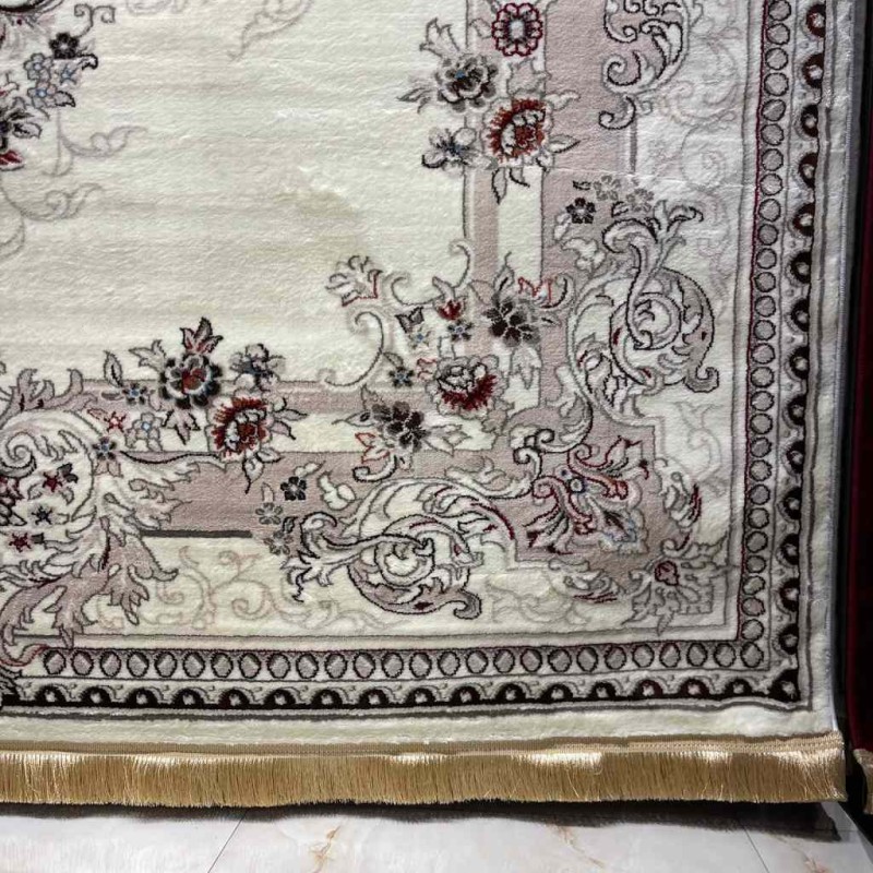 Turkish carpet HARIR N232A cream size 400*600