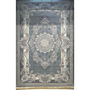 Turkish carpet HARIR N232A gray size 400*500