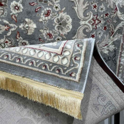 سجاد تركي حرير N232A رصاصي مقاس 50*80