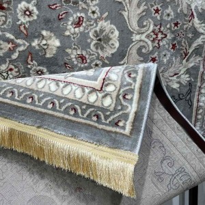 Turkish carpet HARIR N232A gray size 400*500