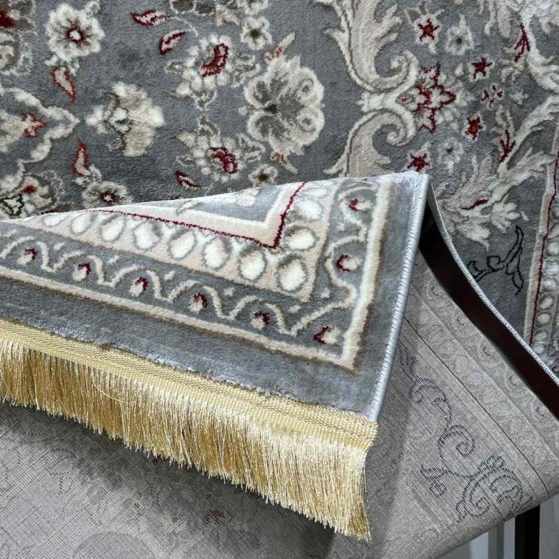 Turkish carpet HARIR N232A gray size 150*220