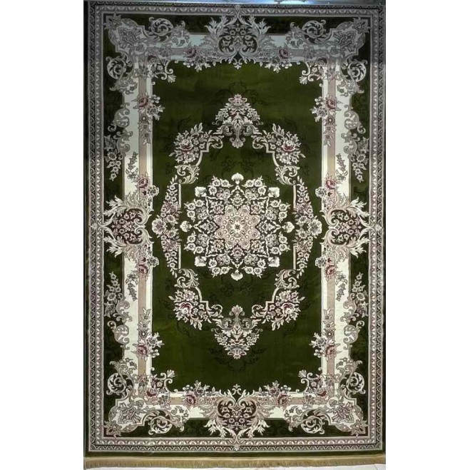 سجاد تركي حرير N232A اخضر مقاس 300*500