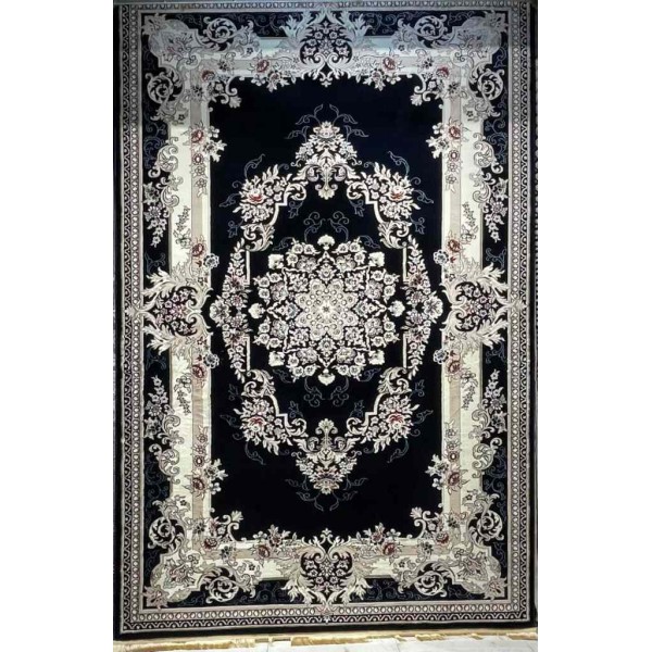 سجاد تركي حرير N232A كحلي مقاس 200*300