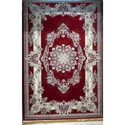 سجاد تركي حرير N232A احمر مقاس 50*80