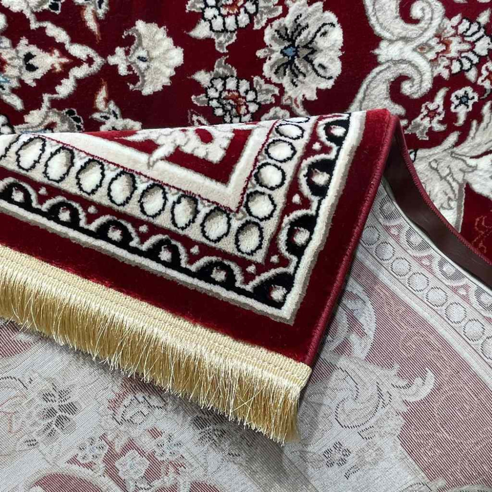 سجاد تركي حرير N232A احمر مقاس 50*80