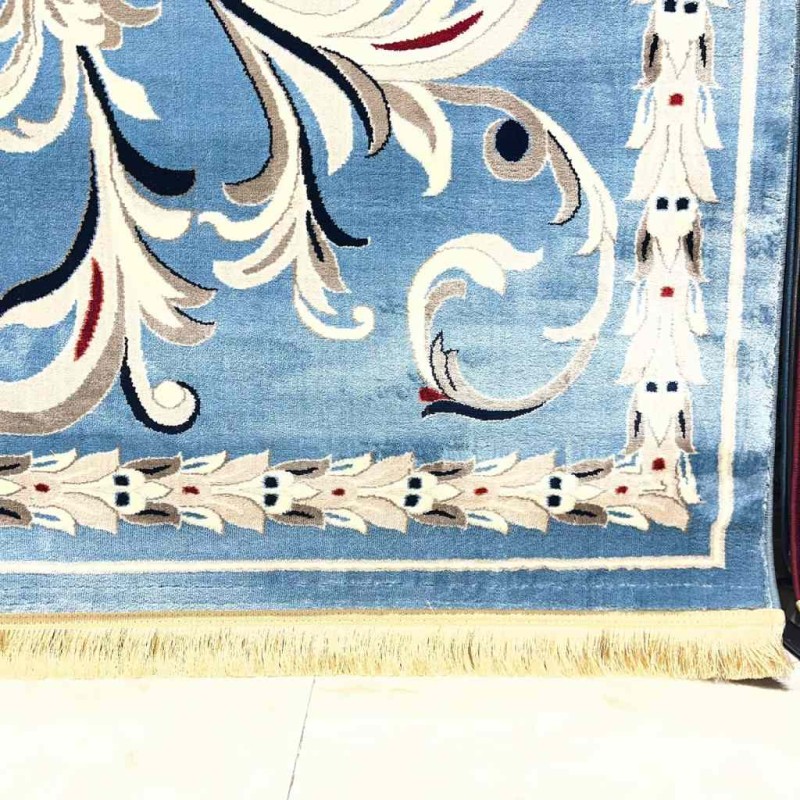 Turkish carpet HARIR EH94A blue size 50*80