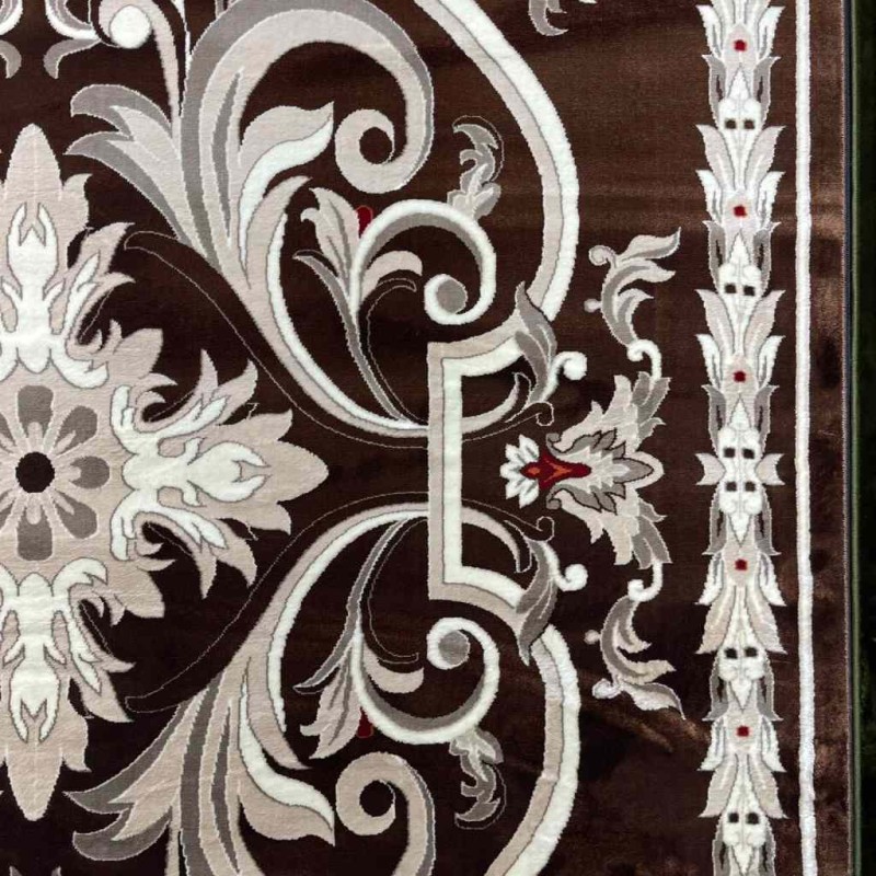 Turkish carpet HARIR EH94A brown size 400*600