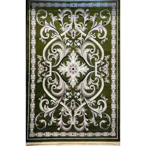 سجاد تركي حرير EH94A اخضر مقاس 200*300