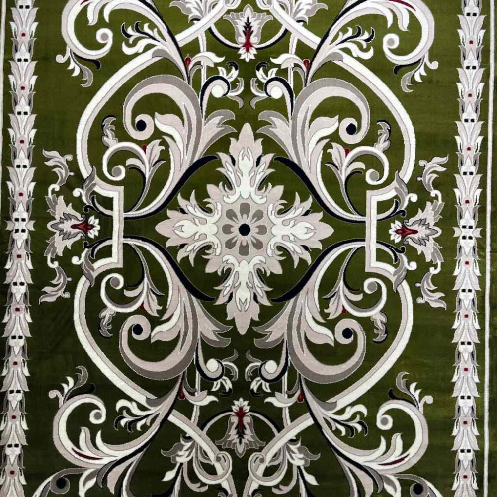 سجاد تركي حرير EH94A اخضر مقاس 400*600