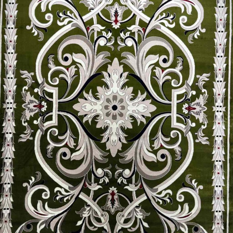 سجاد تركي حرير EH94A اخضر مقاس 200*300