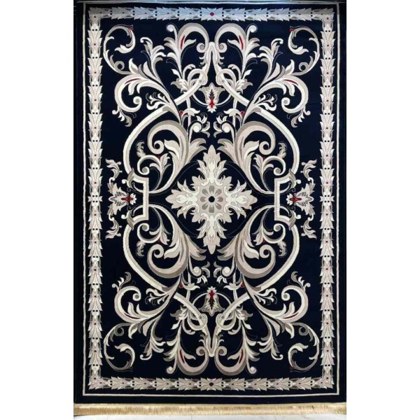 Turkish carpet HARIR EH94A navy size 80*150