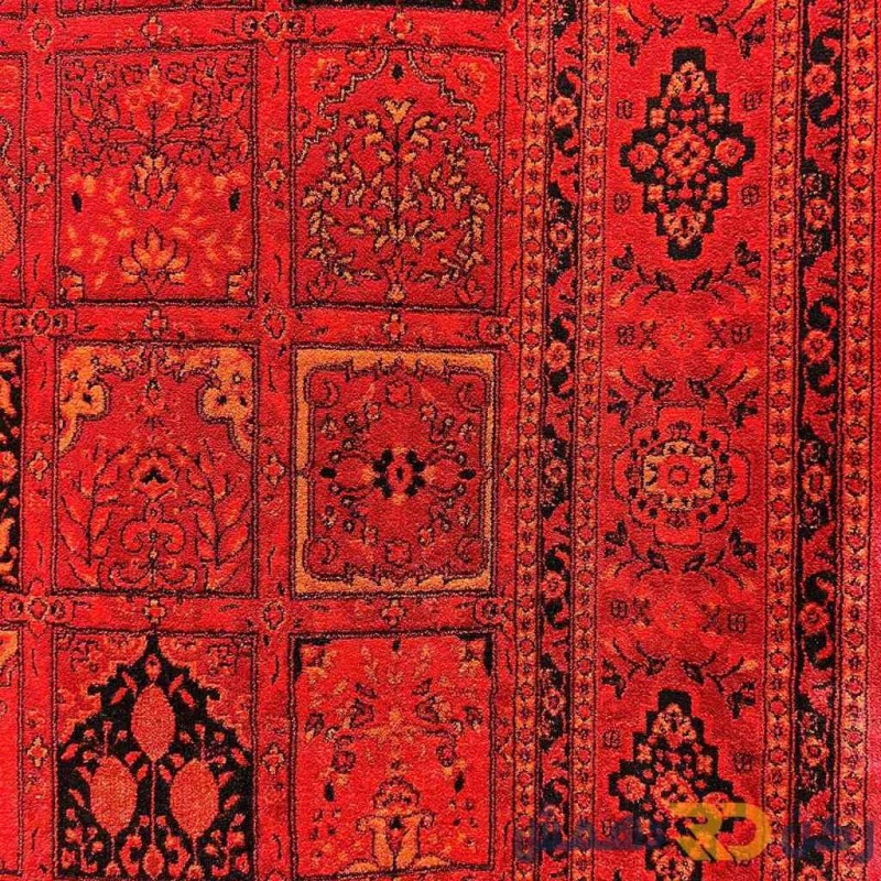 Turkish carpet herat 1736A red size 80*150