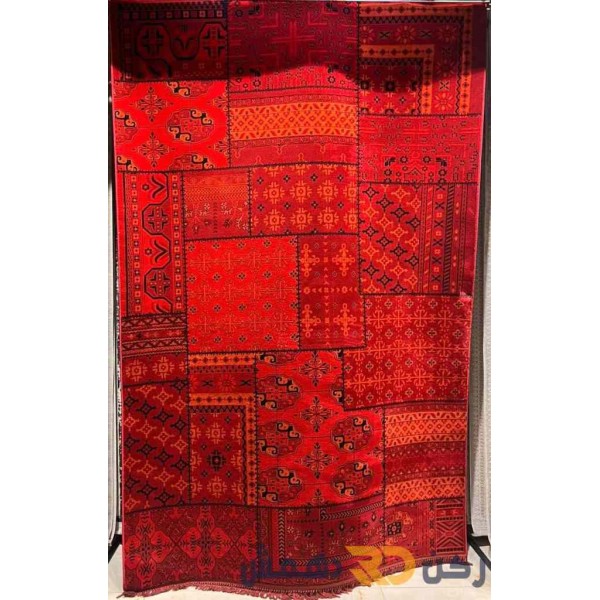 Turkish carpet herat 1737A red size 80*150