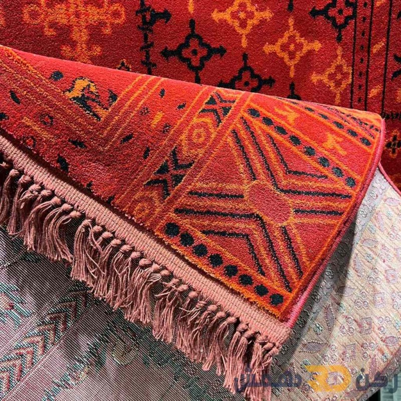 Turkish carpet herat 1737A red size 50*80
