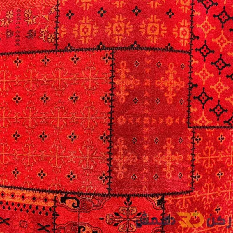 Turkish carpet herat 1737A red size 50*80