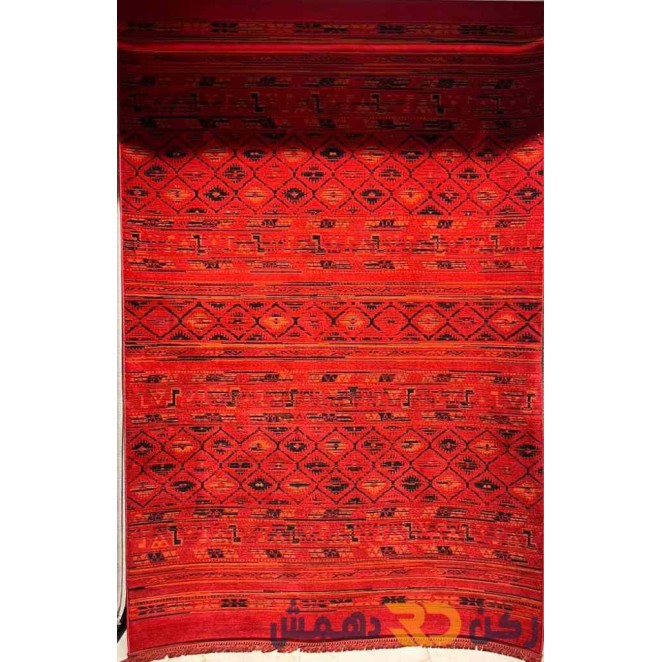 سجاد تركي هيرات 02279A احمر مقاس 100*200