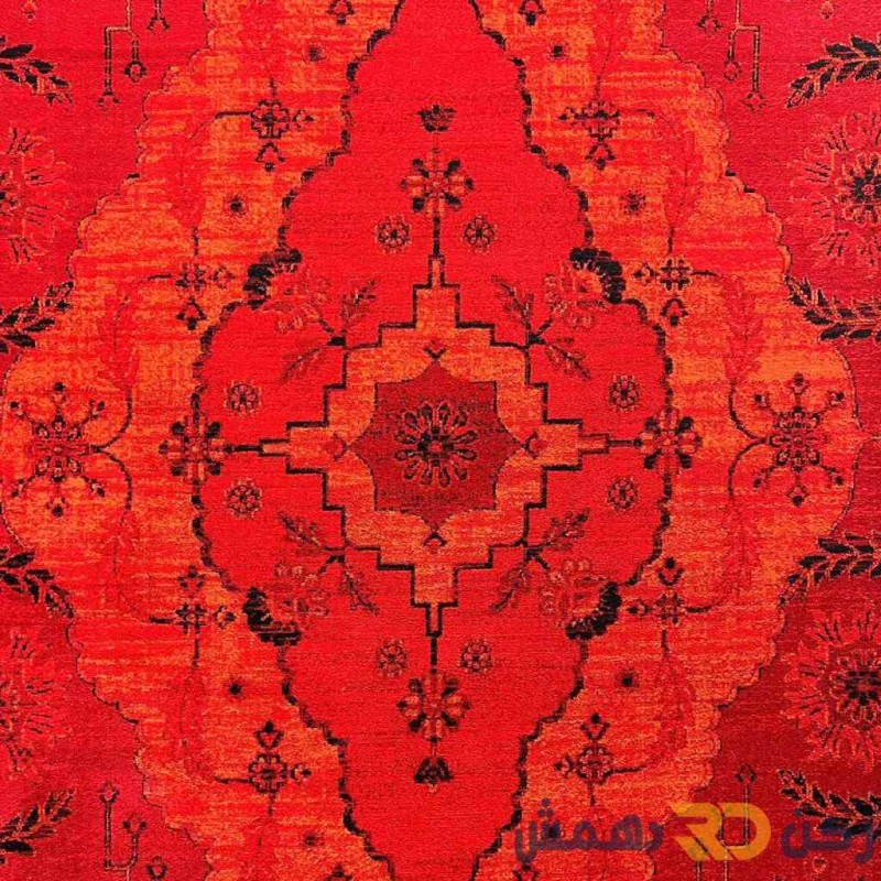 Turkish carpet herat 2283A red size 50*80