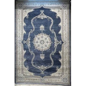 سجاد تركي قوقاز 01013E سماوي مقاس 400*500