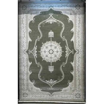 سجاد تركي قوقاز 01013E اخضر مقاس 50*80