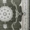 سجاد تركي قوقاز 01013E اخضر مقاس 80*150