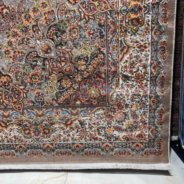 سجاد كرمان تركي HW45A بيج مقاس 80*150