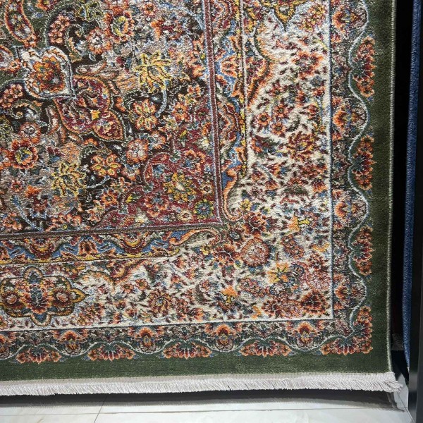 سجاد كرمان تركي HW45A اخضر مقاس 80*150