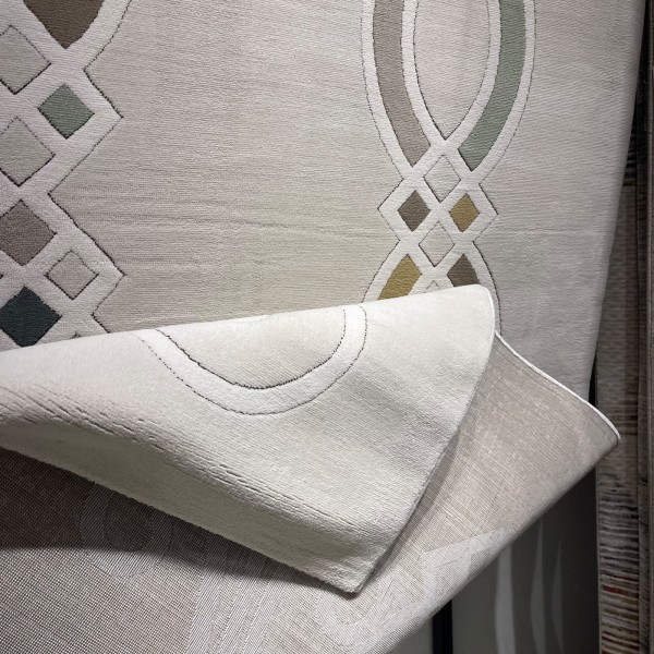 Hiba Turkish Lydia N0516A CREAM GREEN Rug Size 150*220