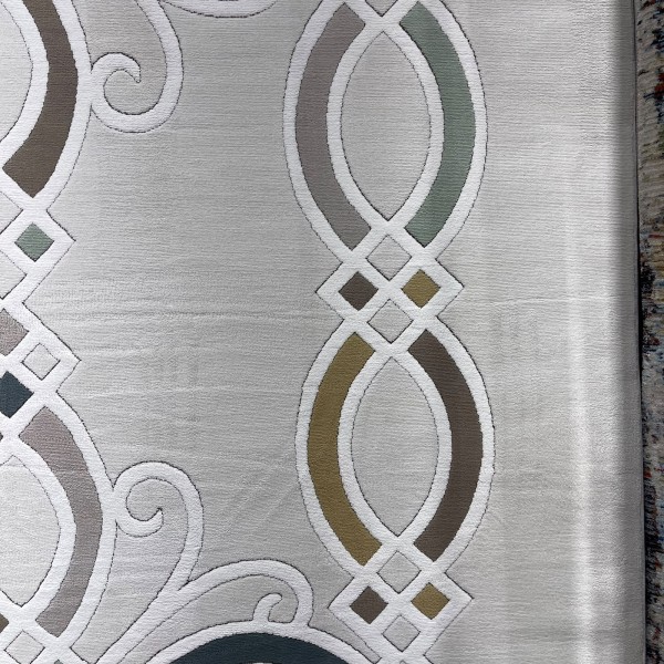 Hiba Turkish Lydia N0516A CREAM GREEN Rug Size 150*220