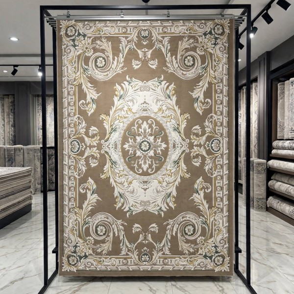 Hiba Turkish Lydia N0332C BEIGE Rug Size 50*80
