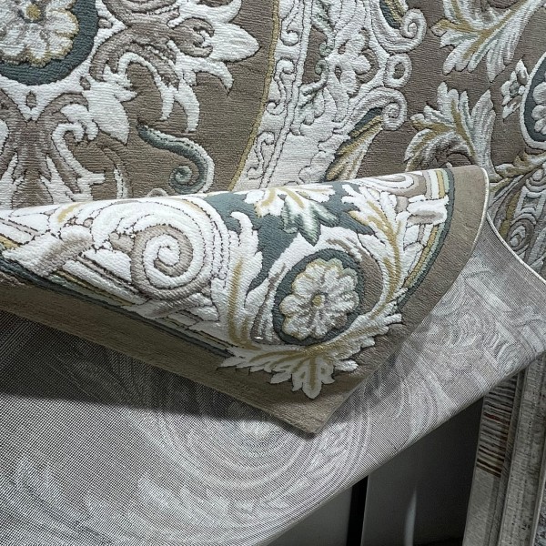 Hiba Turkish Lydia N0332C BEIGE Rug Size 50*80