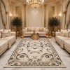 سجاد الهبه تركي ليديا N0332C كريم مقاس 150*220
