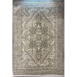 سجاد بوهيمي تركي مراكش F0560A كريم ابيض مقاس 150*220