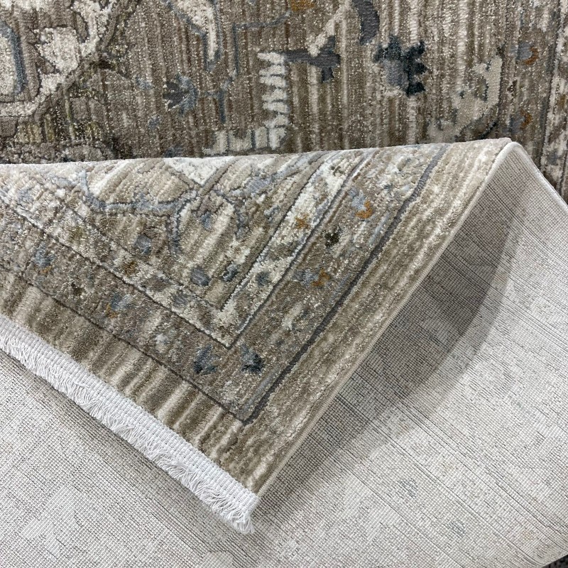 سجاد بوهيمي تركي مراكش F0560A كريم ابيض مقاس 250*350