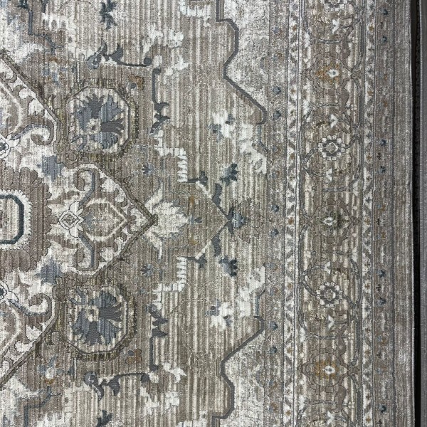 سجاد بوهيمي تركي مراكش F0560A كريم ابيض مقاس 300*400