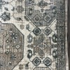 Turkish Bohemian Marrakech Rug X0746A white blue Size 100*200