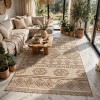 سجاد خيش مايا HD44A بيج غامق مقاس 50*80