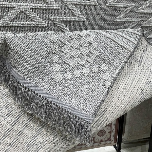 MAYA Jute Rug HD44A Light gray Size 300*400