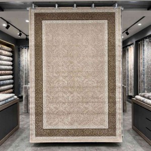 سجاد تركي ميلاس 9761B بيج كريم مقاس 150*230