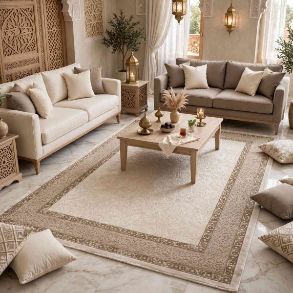 MILAS Turkish rug 9761B cream size 300*400