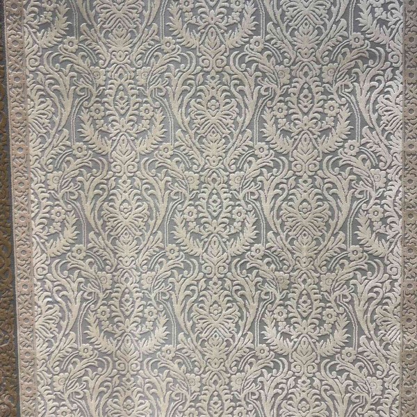 MILAS Turkish rug 9761B gray cream size 100*200