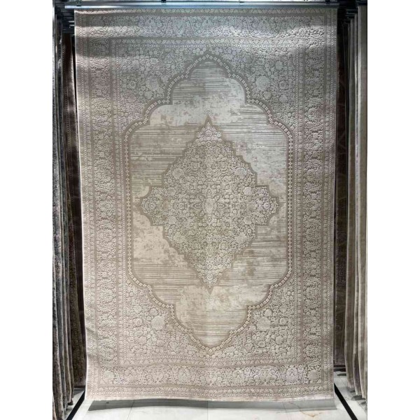 سجاد تركي ميلاس 9298E بيج كريم مقاس 150*230