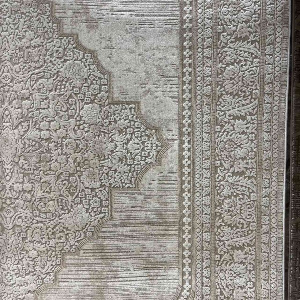 سجاد تركي ميلاس 9298E بيج كريم مقاس 150*230