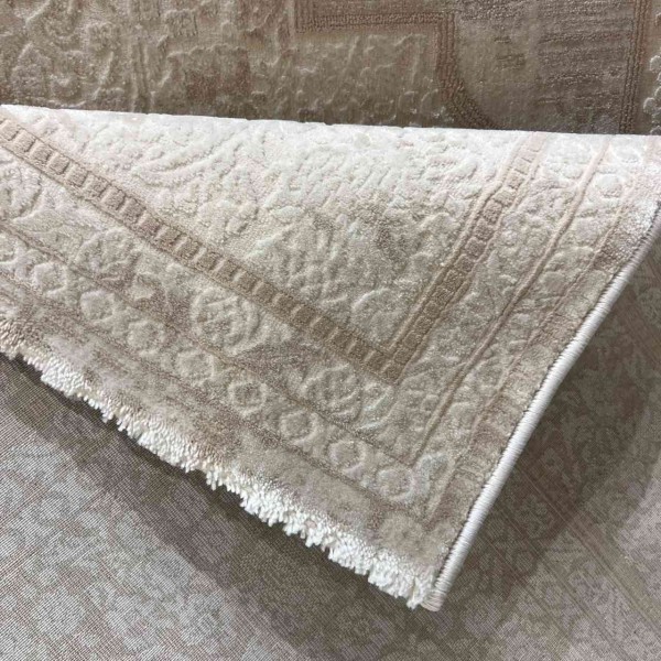 سجاد تركي ميلاس 9298E كريم مقاس 200*300