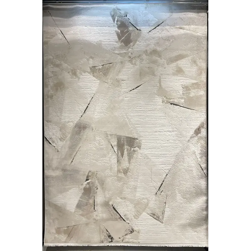 سجاد تركي برل 42816A كريم بيج مقاس 150*220