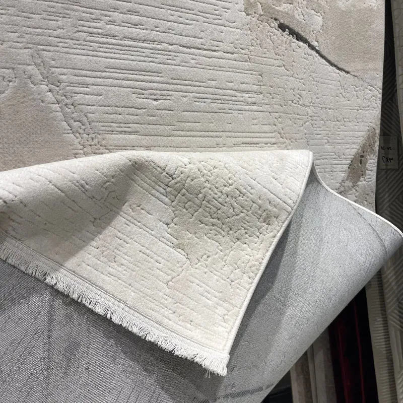 سجاد تركي برل 42816A كريم بيج مقاس 150*220