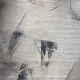 سجاد تركي برل 42816A كريم سماوي مقاس 50*80